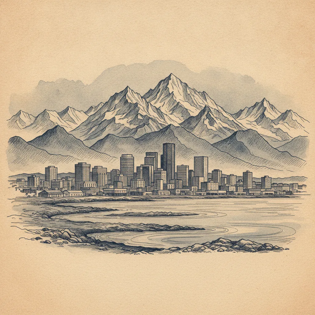 Anchorage skyline