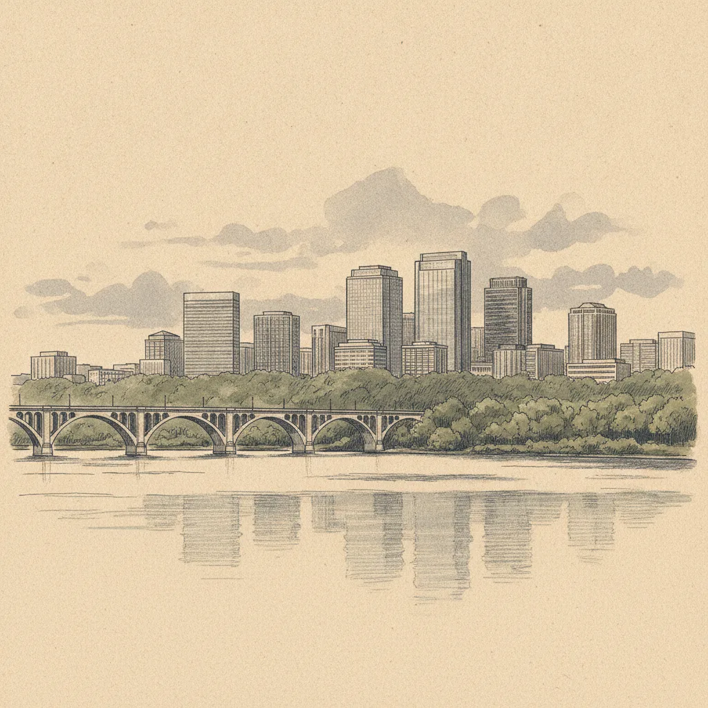 Arlington skyline