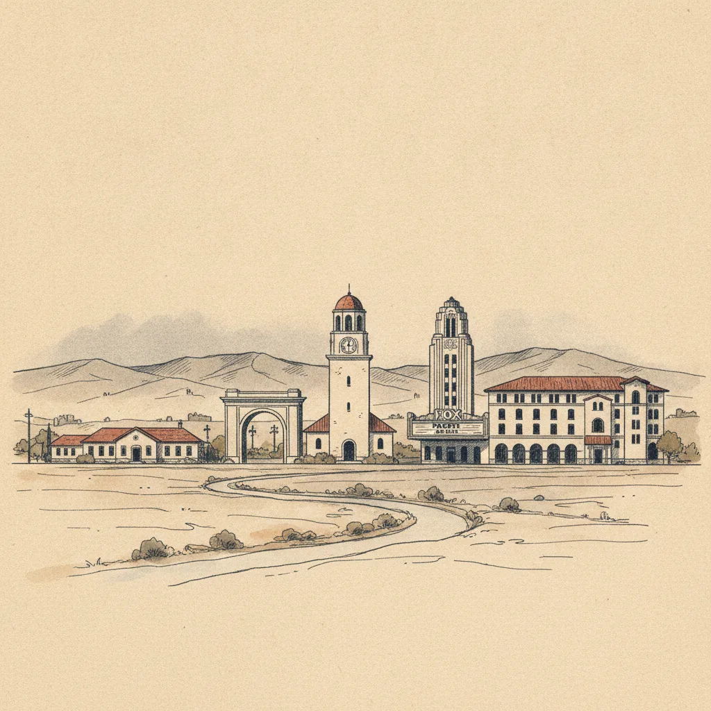 Bakersfield skyline
