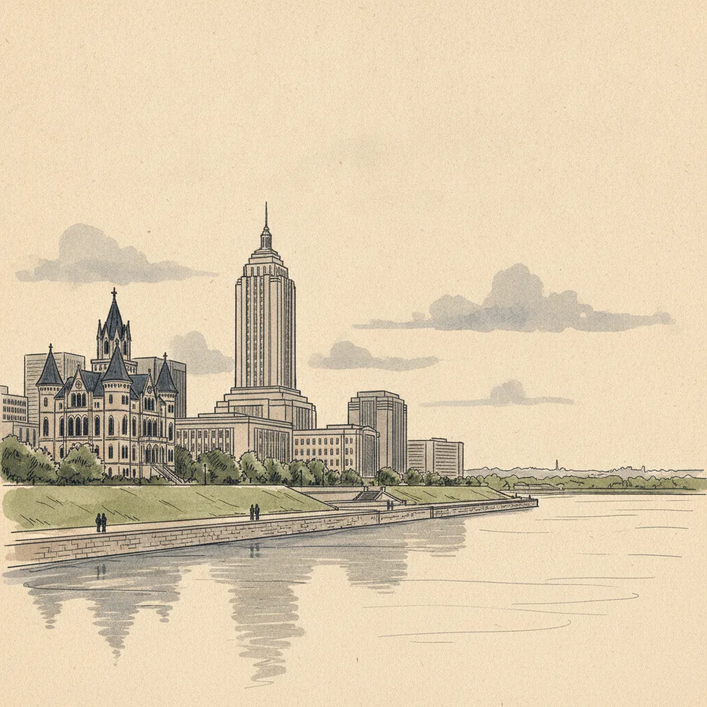 Baton Rouge skyline