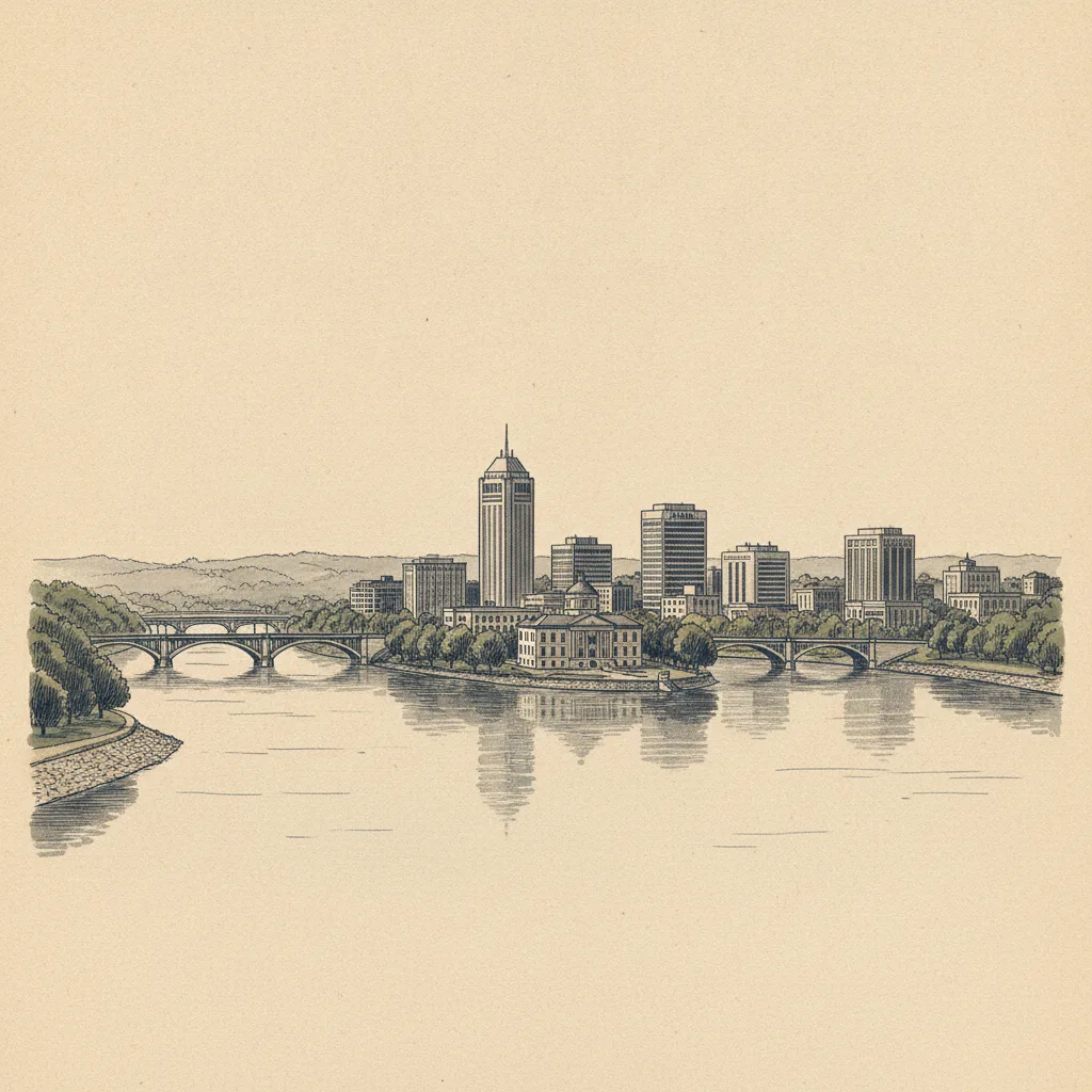 Cedar Rapids skyline