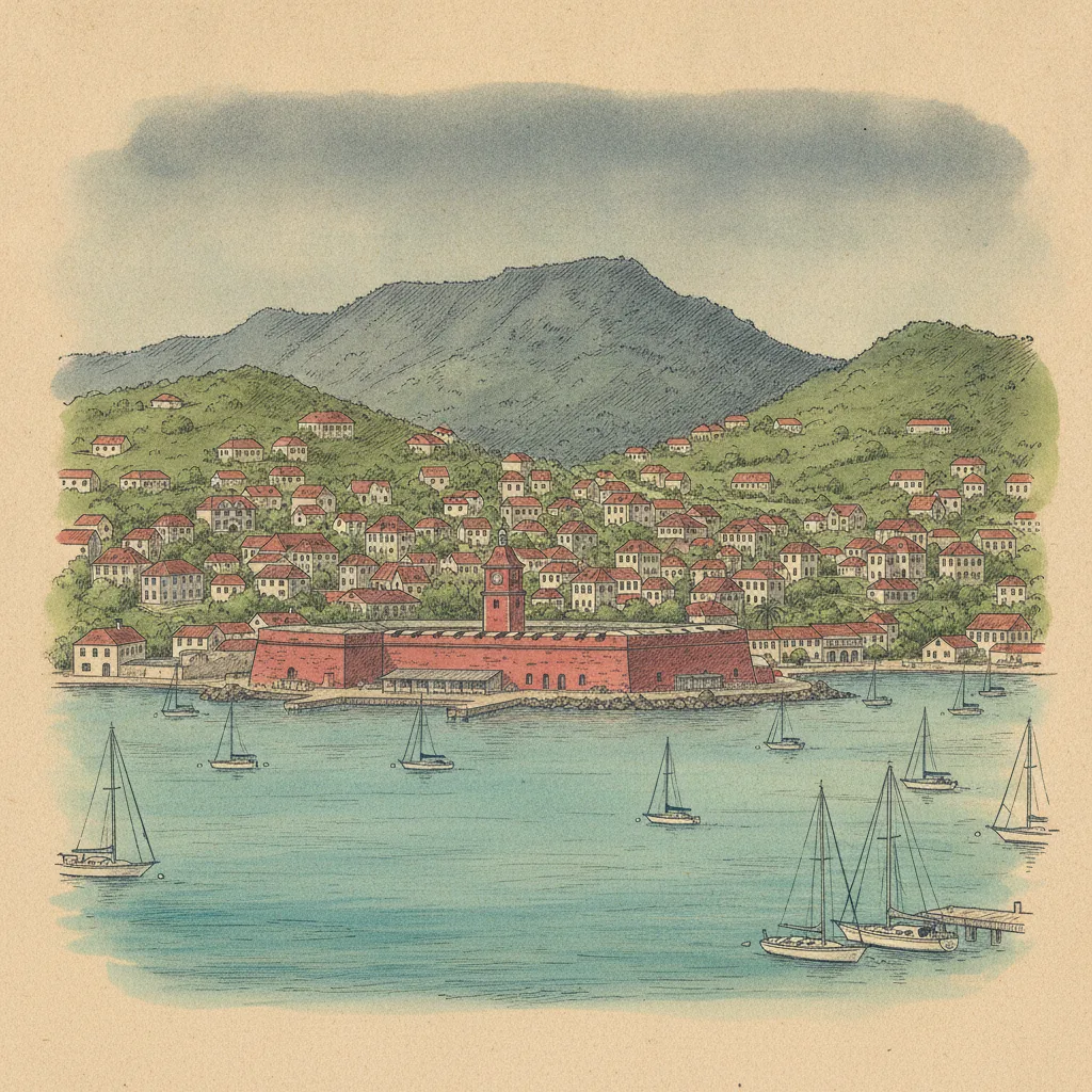 Charlotte Amalie skyline