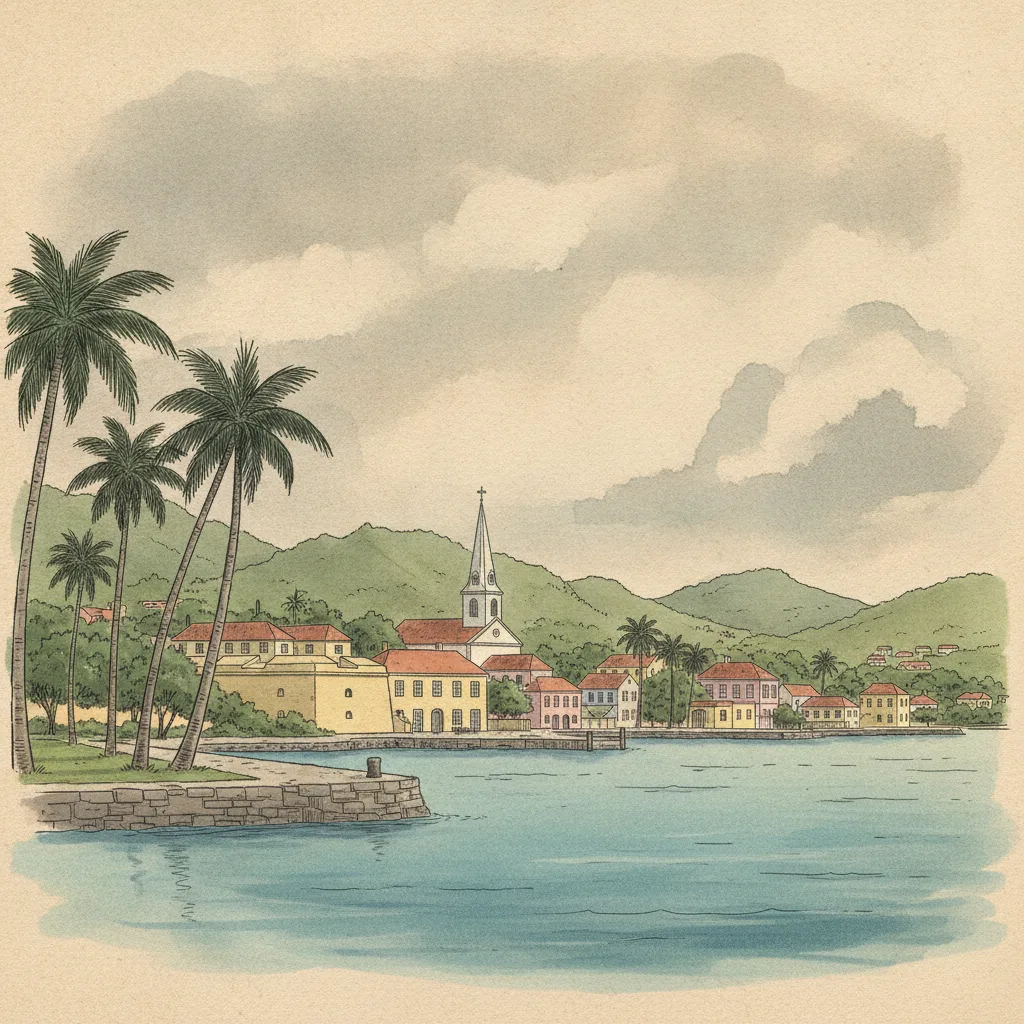 Christiansted skyline