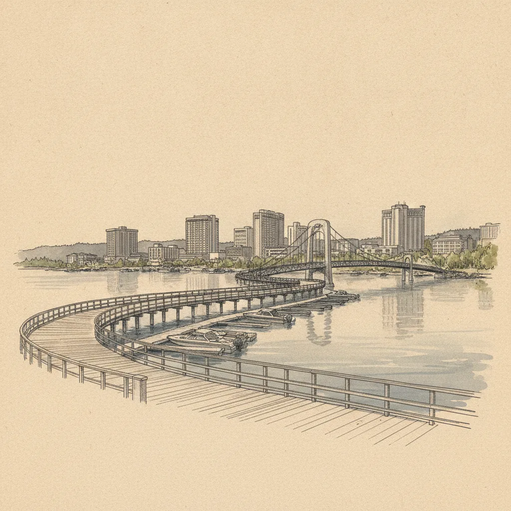 Coeur d'Alene skyline