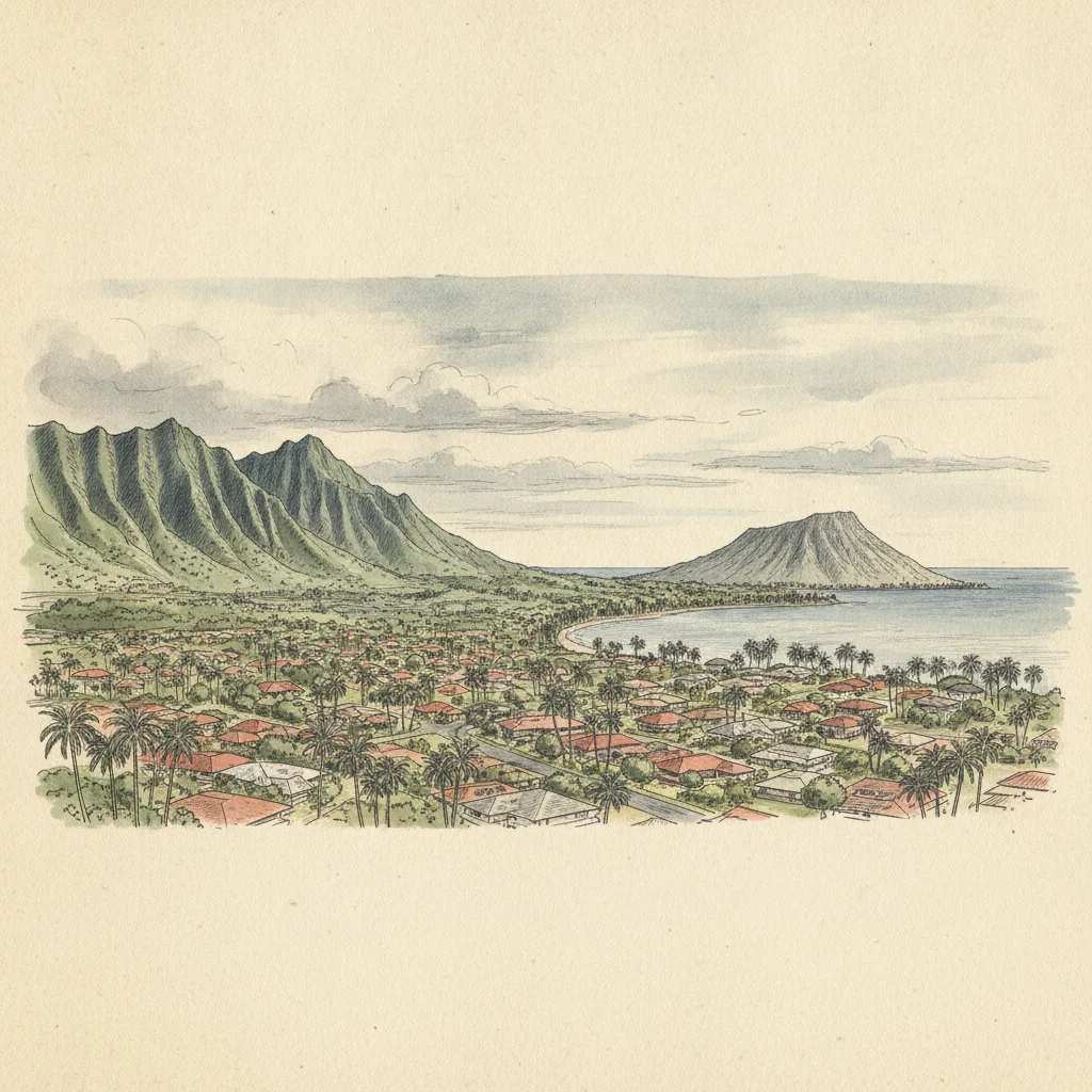 East Honolulu skyline