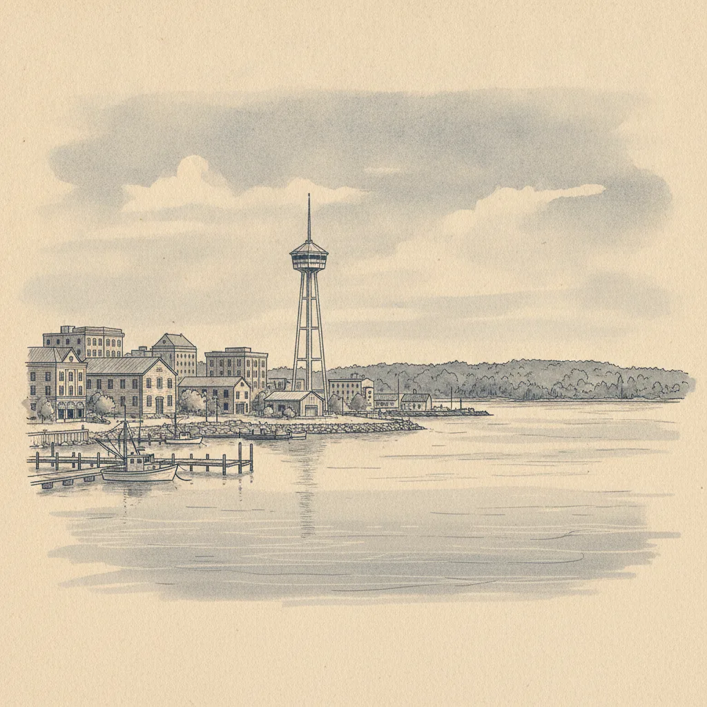 Erie skyline