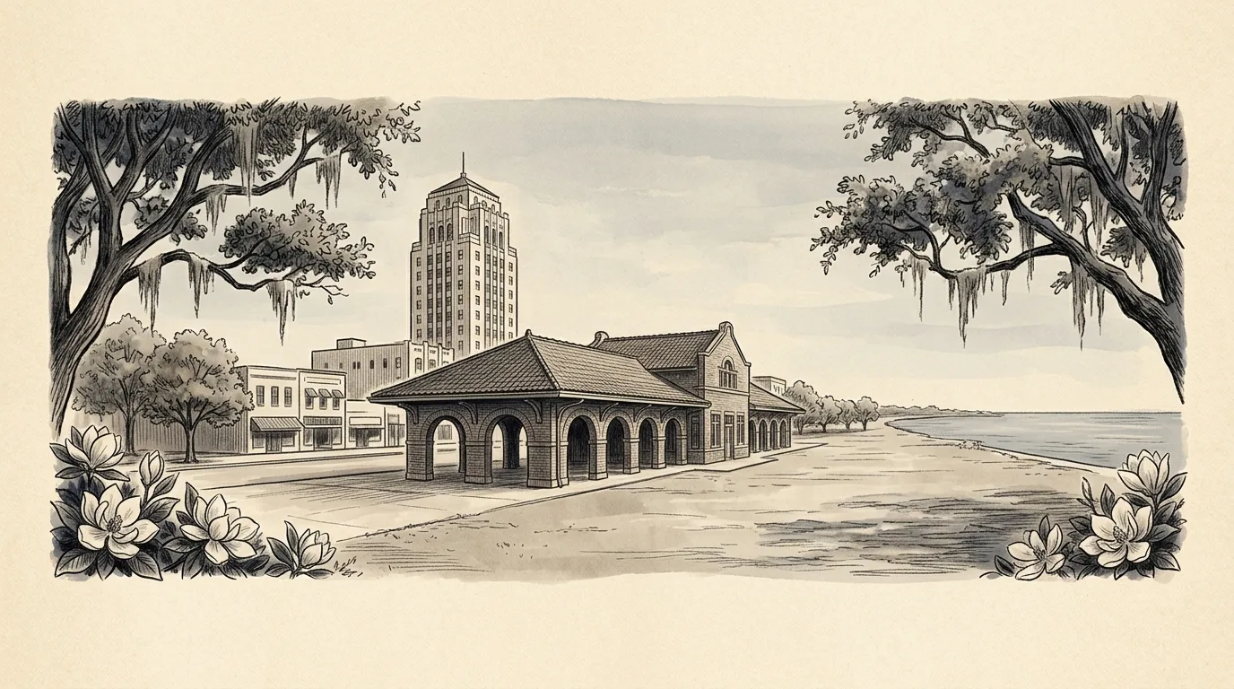 Gulfport skyline