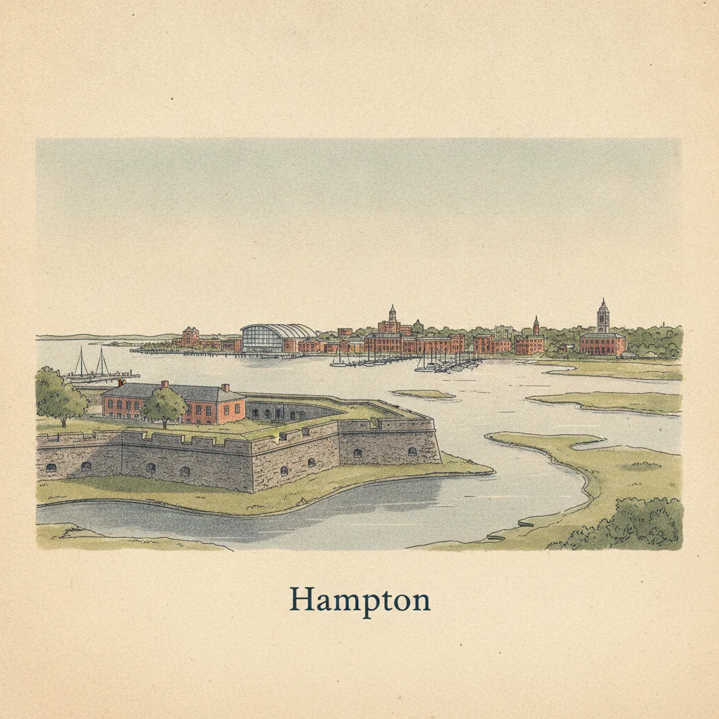 Hampton skyline