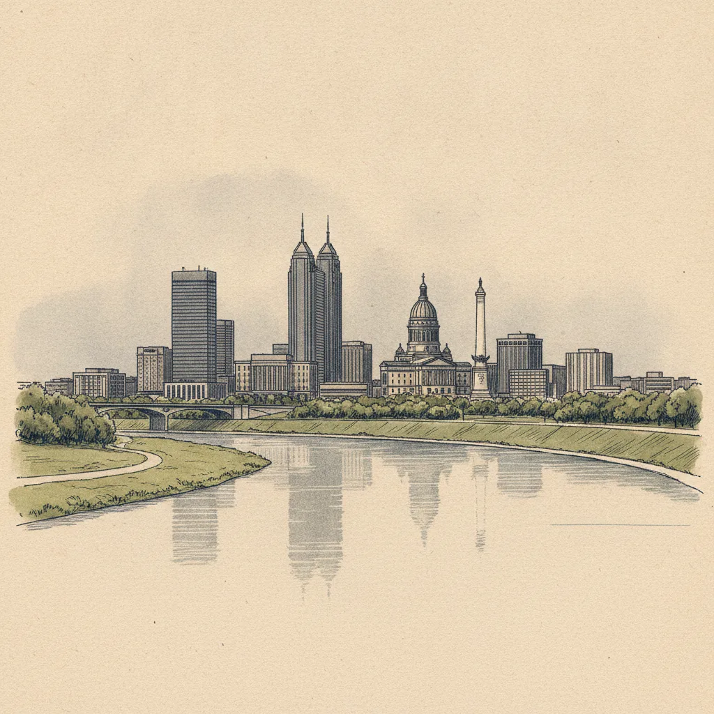 Indianapolis skyline