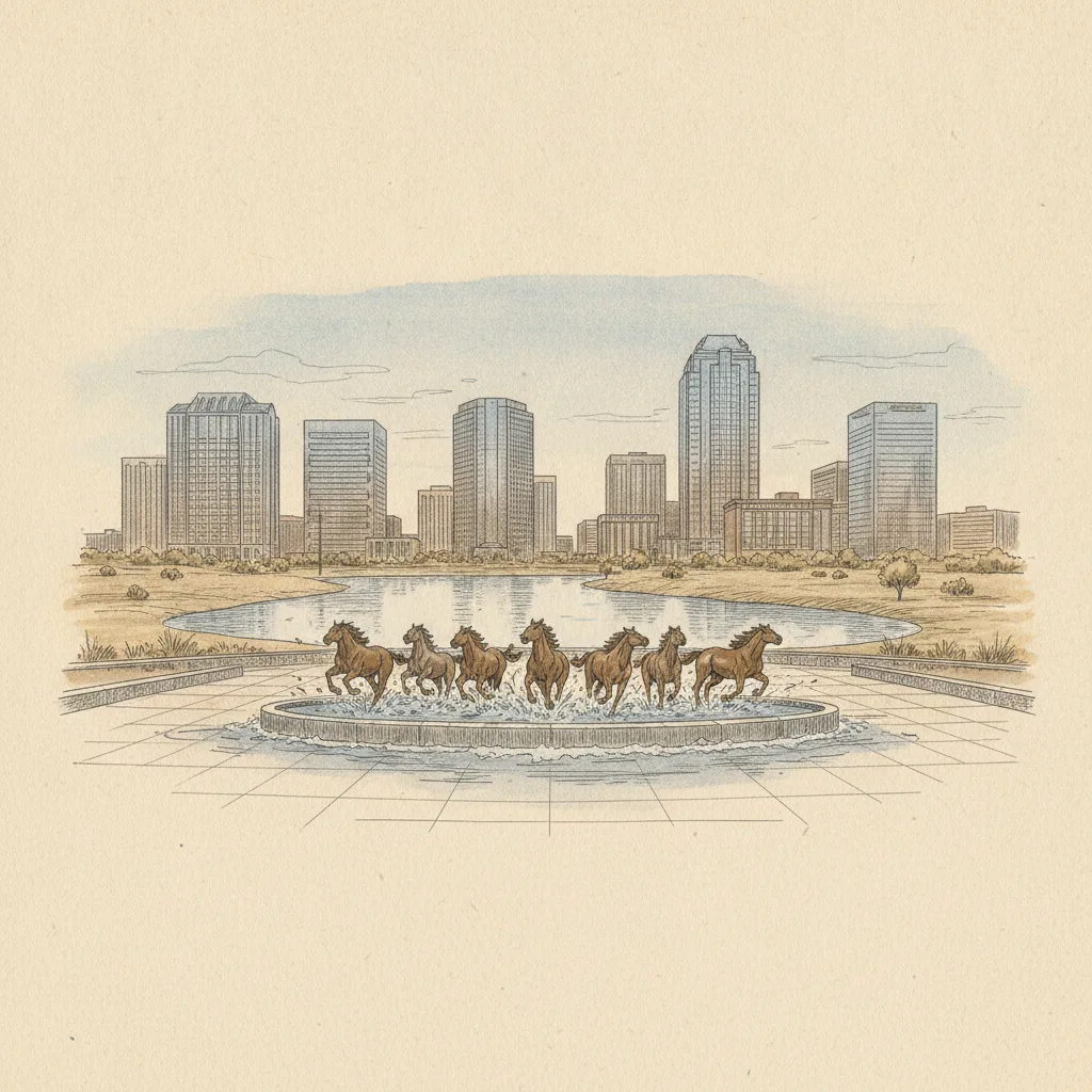 Irving skyline