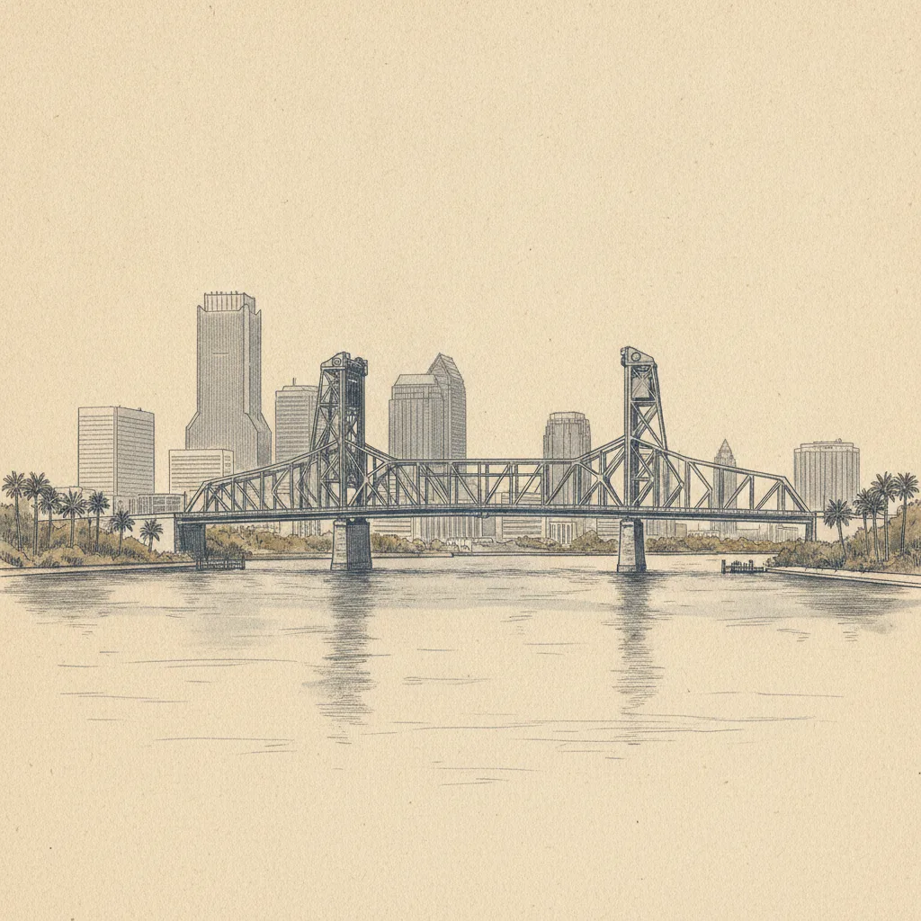 Jacksonville skyline