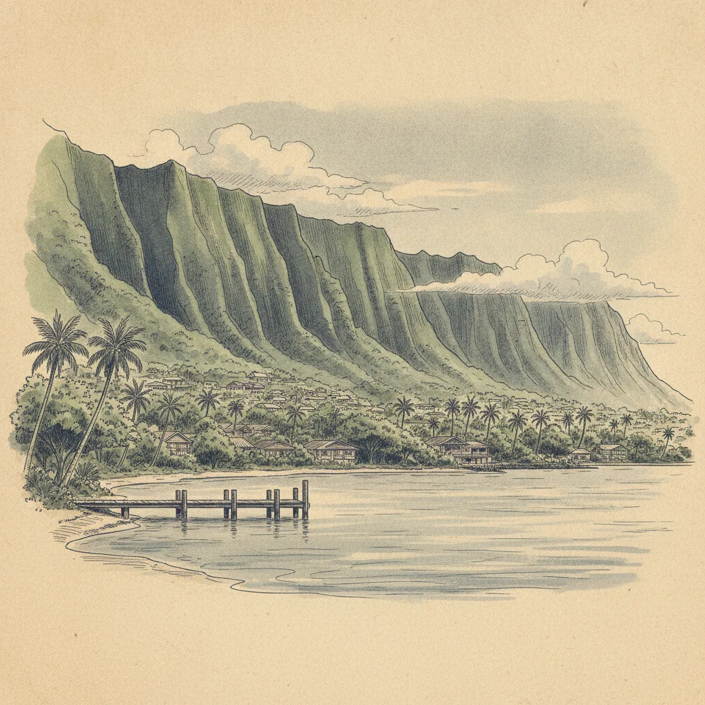 Kaneohe skyline