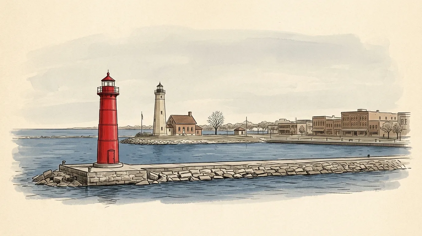 Kenosha skyline