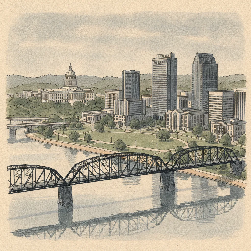 Little Rock skyline