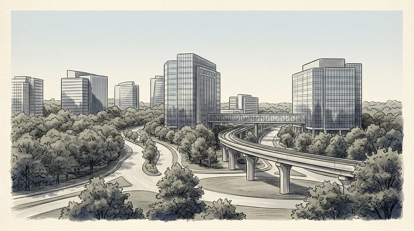 McLean & Tysons skyline