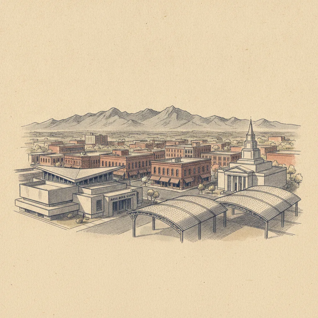 Mesa skyline