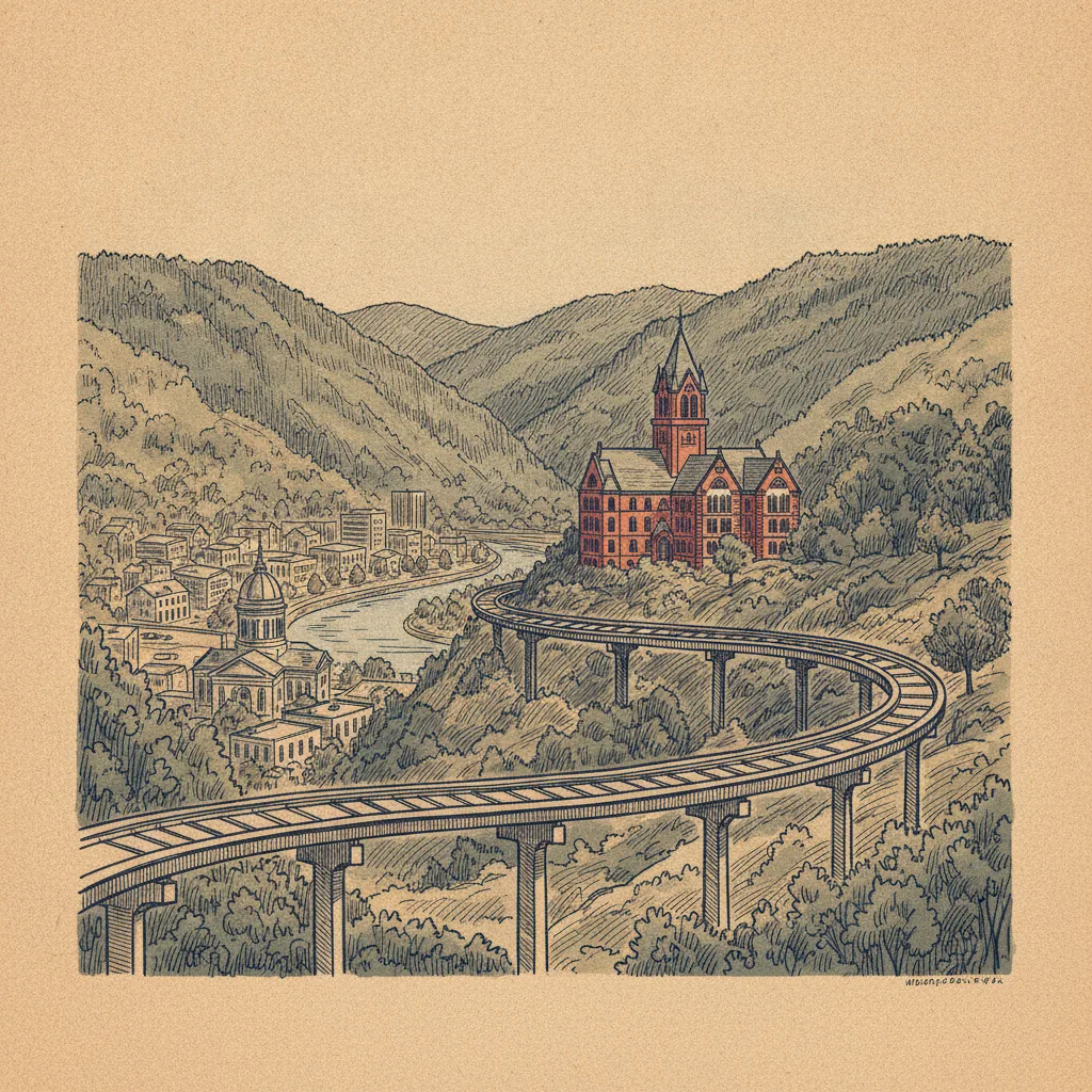 Morgantown skyline