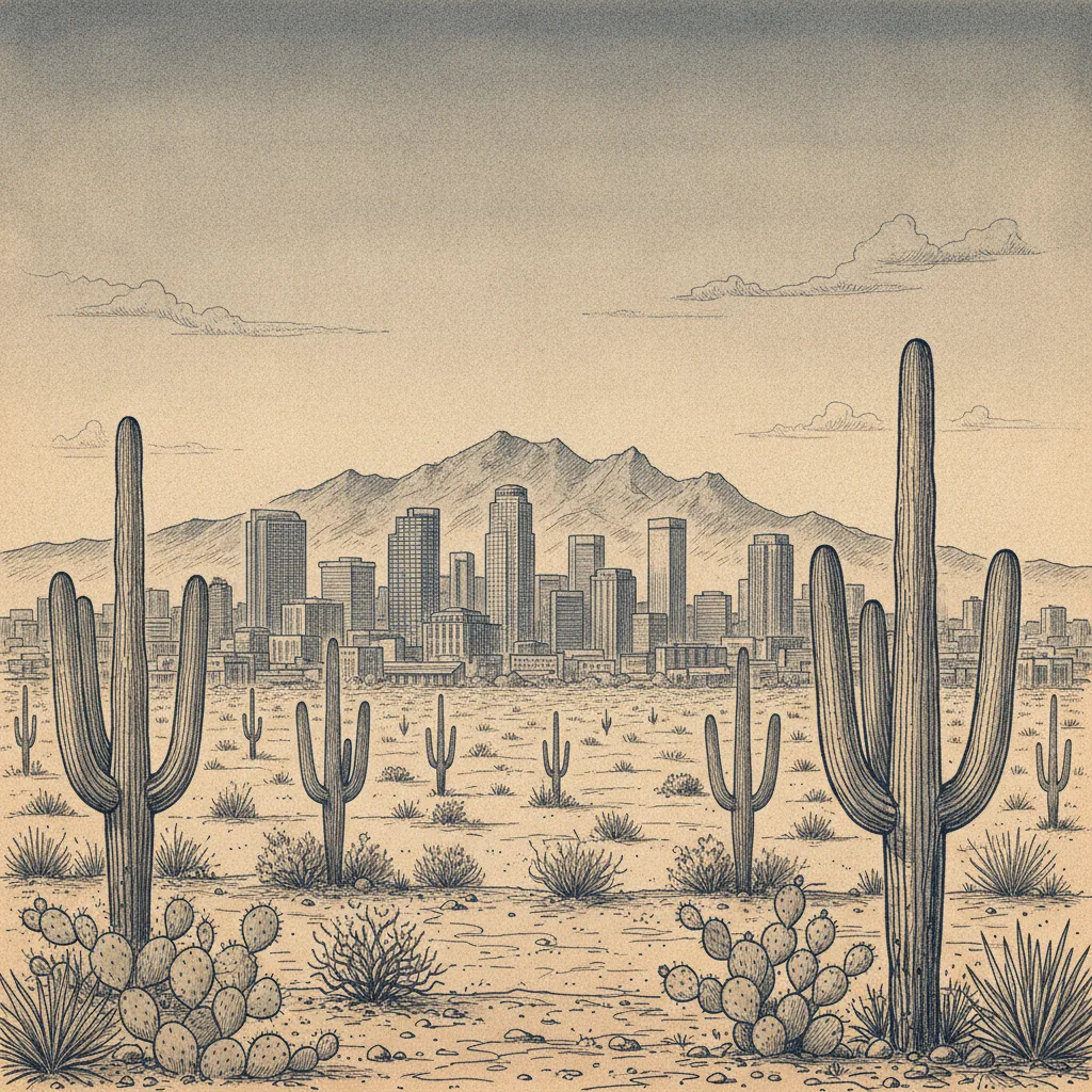 Phoenix skyline