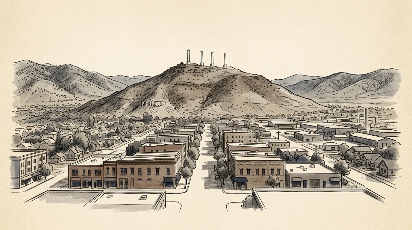 Pocatello skyline