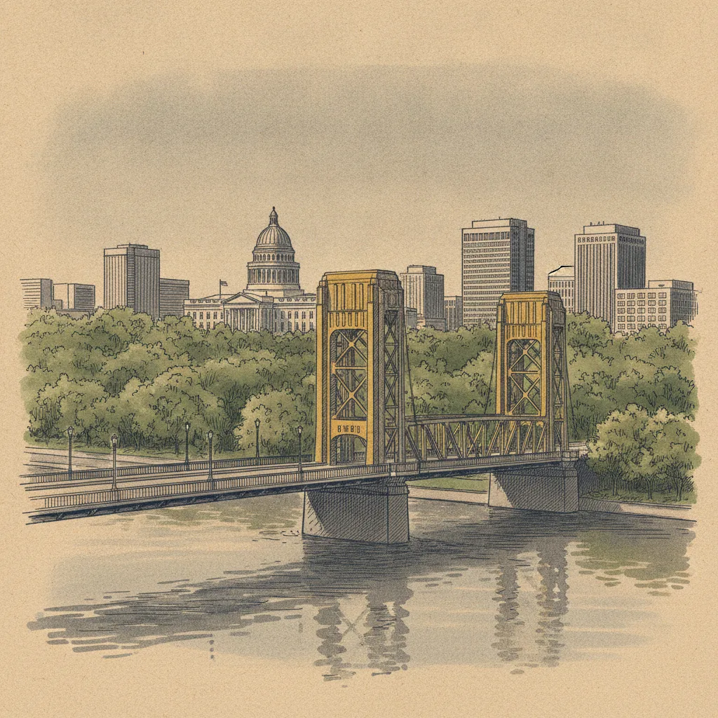 Sacramento skyline