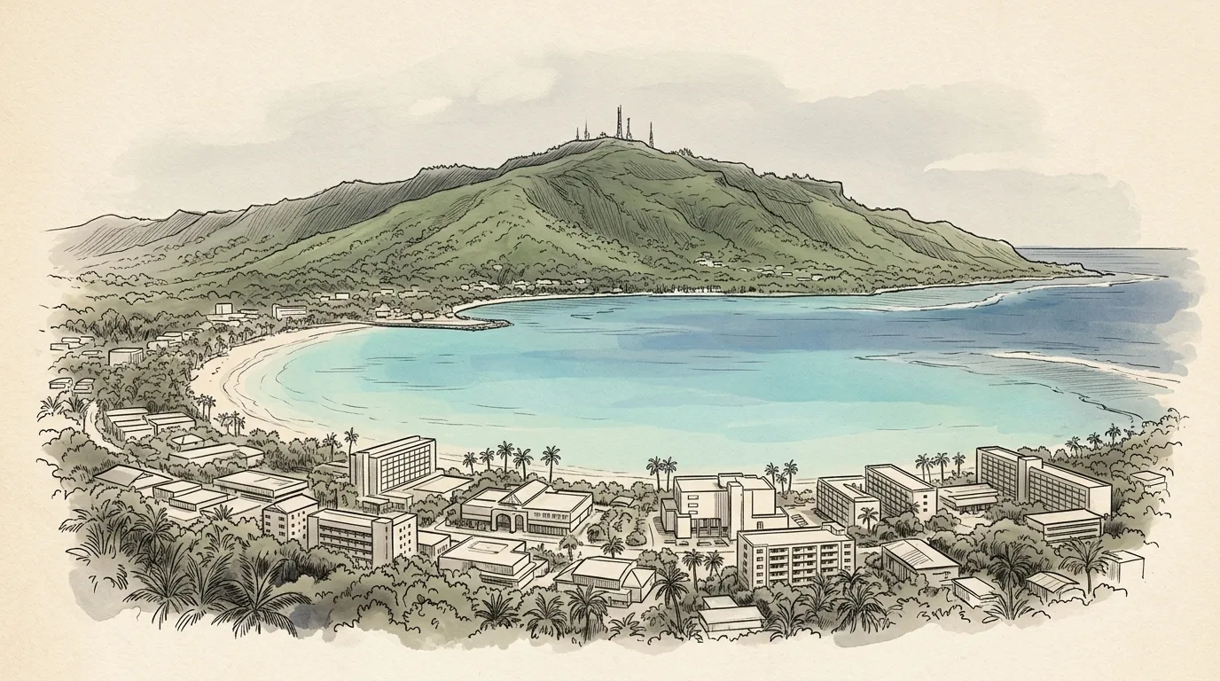 Saipan skyline