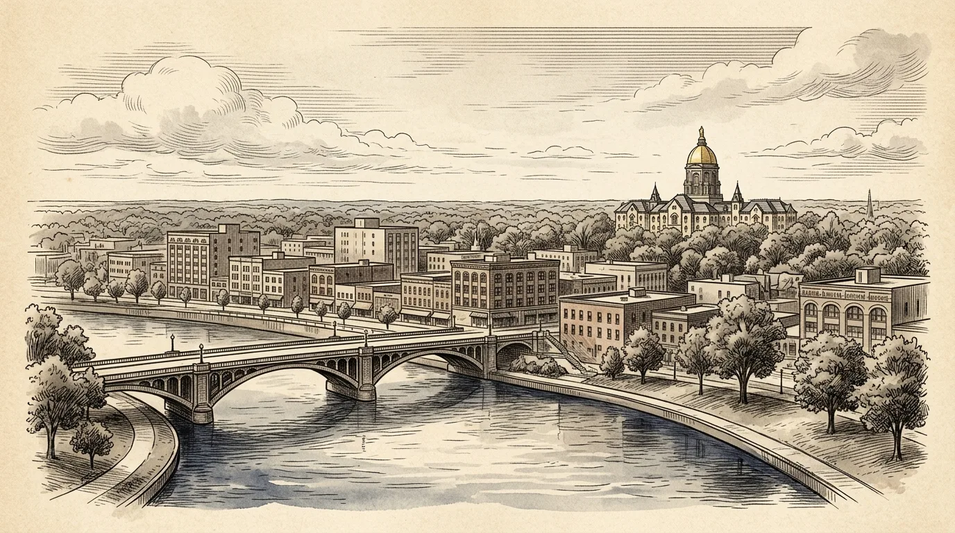 South Bend skyline