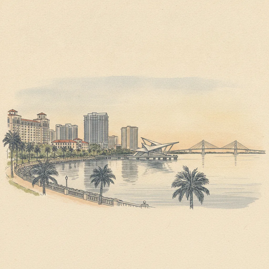St. Petersburg skyline