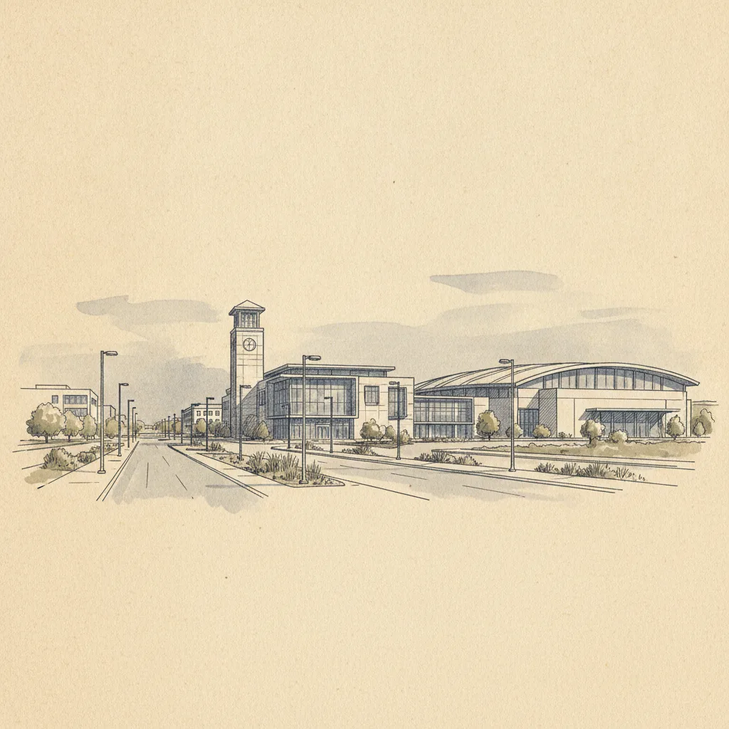 Thornton skyline