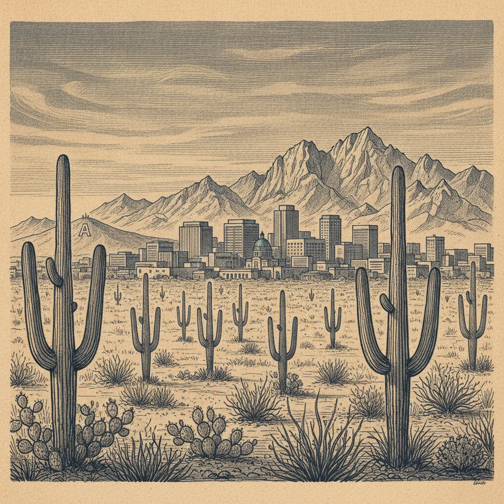 Tucson skyline