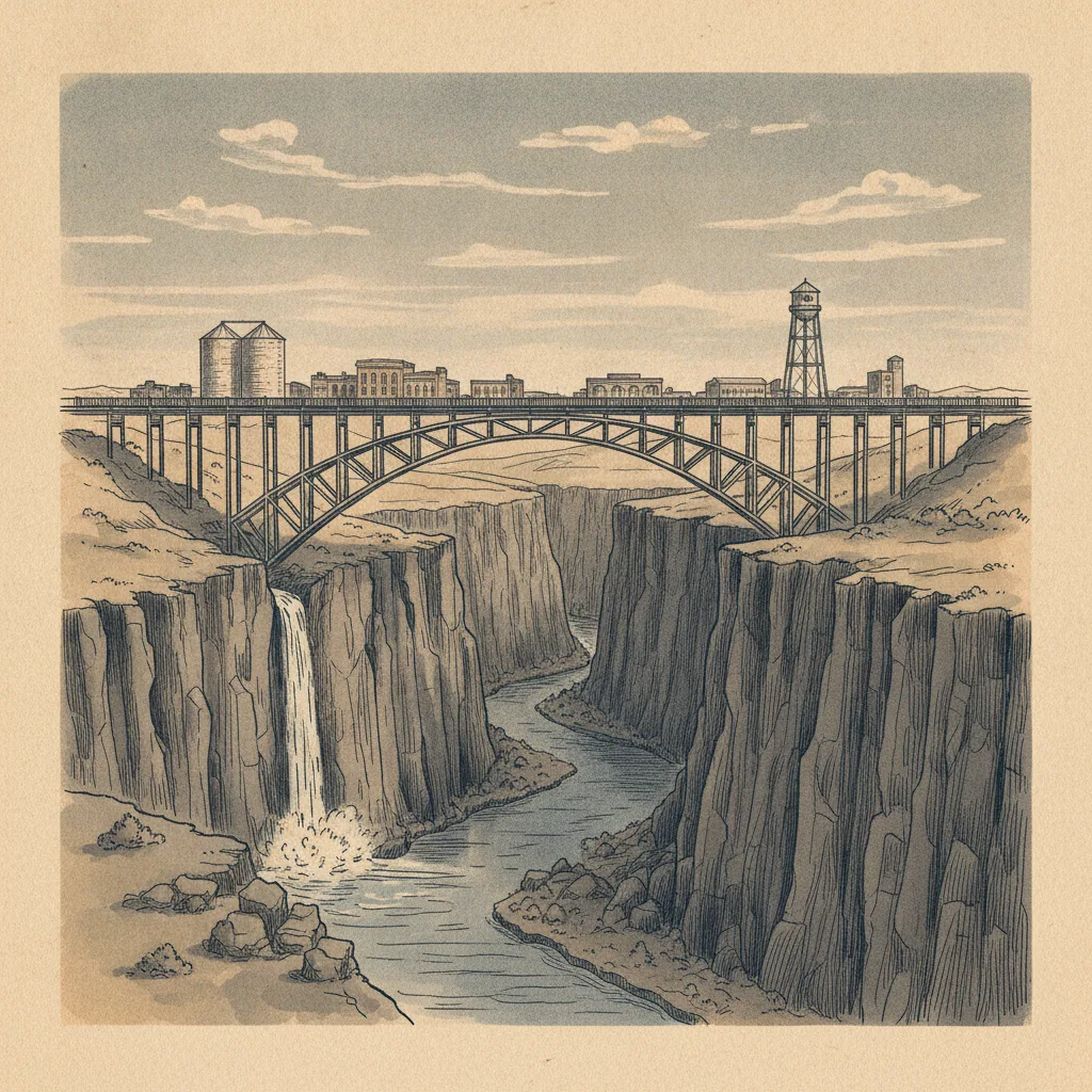 Twin Falls skyline